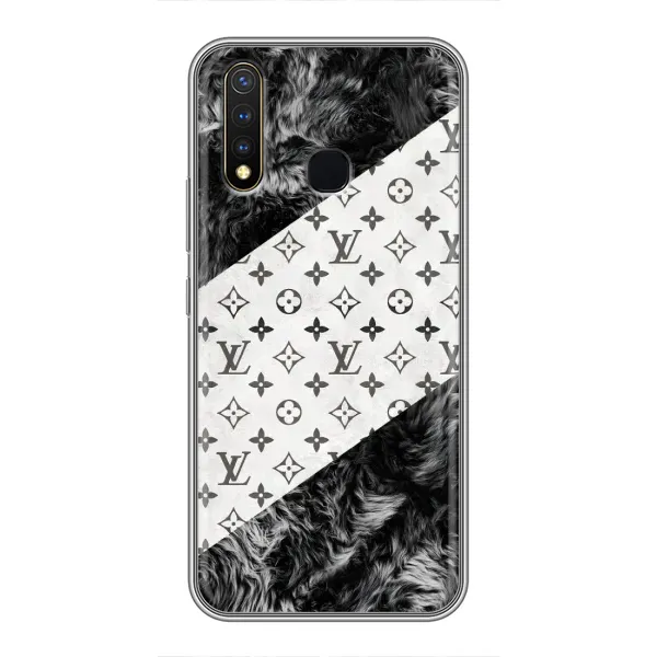 Чехол с рисунком «LV на белом» для Vivo Y19 Чехол с рисунком «LV на белом» для Vivo Y19