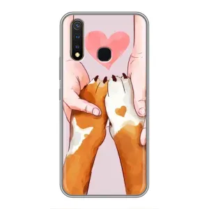 Чохол (ТПУ) Милі песики для Vivo Y19 (Любов до собак)