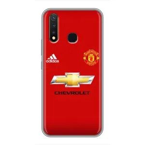 Силиконовые Чехлы принт Футбол на Vivo Y19 (Man United)