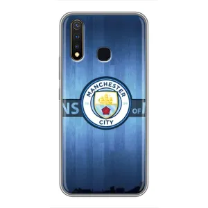 Силиконовые Чехлы принт Футбол на Vivo Y19 (ManCity)