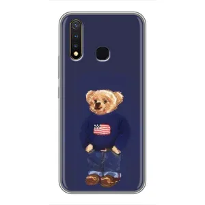 Чехлы Мишка Тедди для Виво У19 (Мишка USA)
