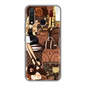 Чохол Стиль Louis Vuitton на Vivo Y19 (Мода Луі Віттон)