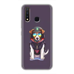 Чехол с принтом Собаки Патрон для Vivo Y19 (Модный Патрон)
