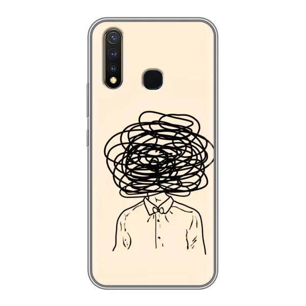 Чехол с рисунком «Мысли» для Vivo Y19 Чехол с рисунком «Мысли» для Vivo Y19