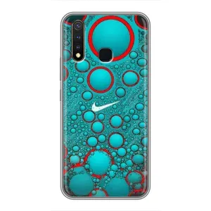 Силіконовый Чохол на Vivo Y19 з картинкою НАЙК (Найк зелений)