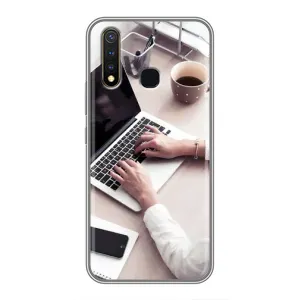 Силиконовый бампер (Работники) на Vivo Y19 (Офисный работник)