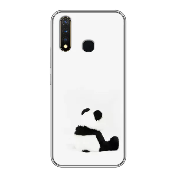Чехол с рисунком «Панда обиделся» для Vivo Y19 Чехол с рисунком «Панда обиделся» для Vivo Y19