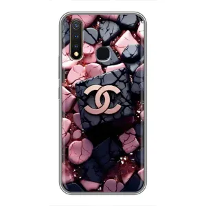 Чехол (Dior, Prada, YSL, Chanel) для Vivo Y19 (Шанель)