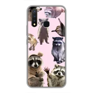 Силіконовий Чохол з Энотами на Vivo Y19 (Смішні Єноти)