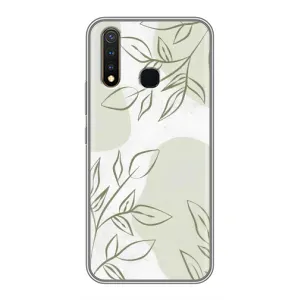 Чохол квітковий дизайн для Vivo Y19