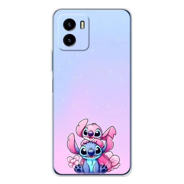 Чехол с рисунком «Энджл и Стич» для Vivo Y19s Pro Чехол с рисунком «Энджл и Стич» для Vivo Y19s Pro