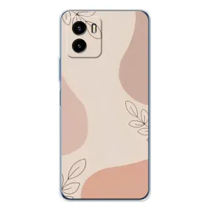 Чохол квітковий дизайн для Vivo Y19s Pro (Кориневий фон)