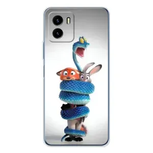 Силиконовый чехол с принтом Зоотрополіс для Vivo Y19s Pro (Змея Зоо)