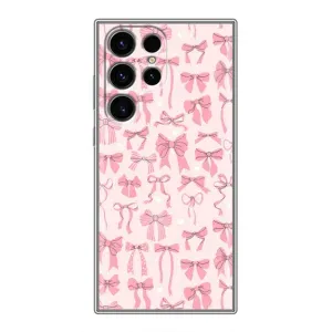 Чехол банты для ViVO Y19s (Фон бантики)