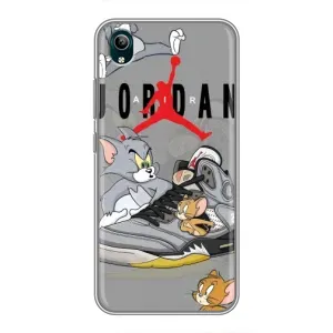Силиконовый Чехол Nike Air Jordan на Виво Y1s (Air Jordan)