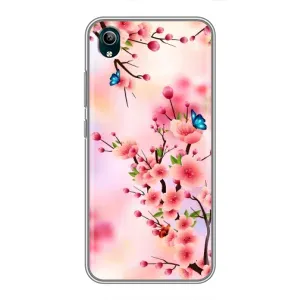 Чохол з картинкою Сакури на ViVO Y1s (Метелики на сакурі)