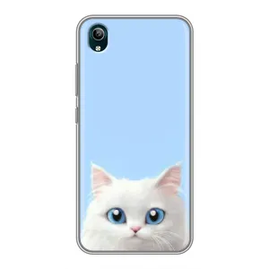 Чохол на тематику: Коти для Vivo Y1s (Білий кіт)