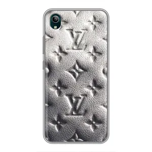 Текстурный Чехол Louis Vuitton для Виво Y1s (Бежевый ЛВ)