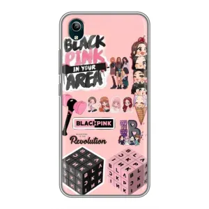 Чехлы с картинкой для ViVO Y1s (BLACK PINK коллаж)