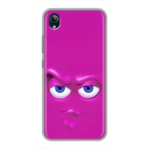 Силиконовые Чехлы (смешные стикеры) для ViVO Y1s (Хитрая мордочка)