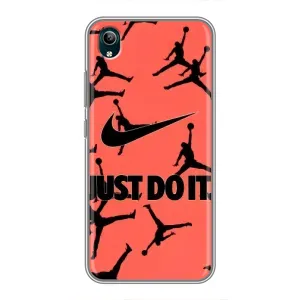 Силіконовый Чохол Nike Air Jordan на Віво Y1s