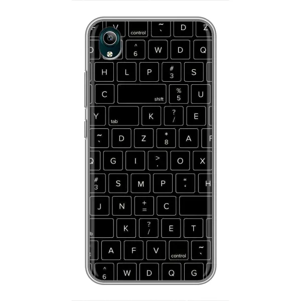 Чехол с рисунком «Клавиатура» для Vivo Y1s