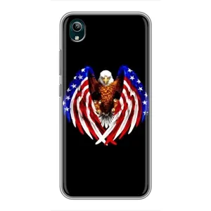 Чохол Прапор USA для ViVO Y1s (Крила США)