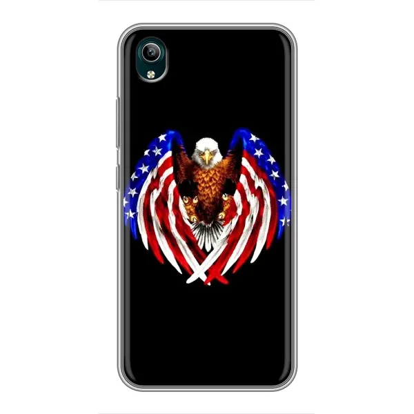 Чехол с рисунком «Крылья США» для Vivo Y1s Чехол с рисунком «Крылья США» для Vivo Y1s