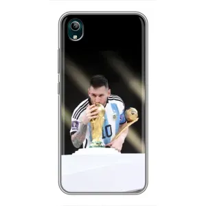 Чехлы Лео Месси Аргентина для ViVO Y1s (Кубок Мира)