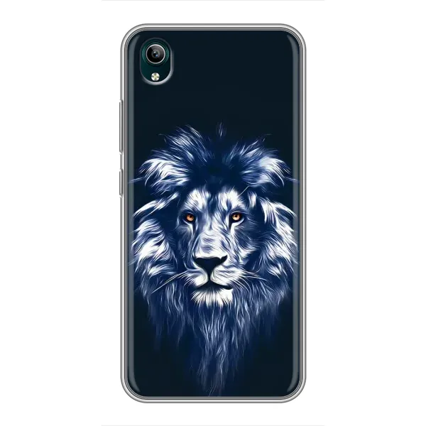 Чехол с рисунком «Лев - синий» для Vivo Y1s Чехол с рисунком «Лев - синий» для Vivo Y1s