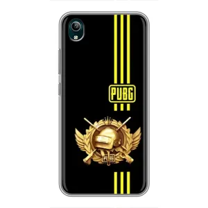 Чохол (TPU) з картинкою "Лого Пабг" на Віво Y1s (Логотип PUPG)
