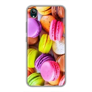 Чохол з зображенням смачної їжі для ViVO Y1s (Макаруни)
