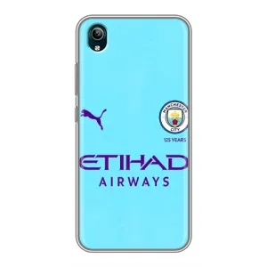Силиконовые Чехлы принт Футбол на ViVO Y1s (Man City)