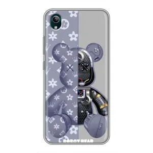 Силиконовый чехол для ViVO Y1s (Медведь Louis Vuitton)