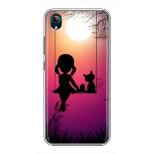 Дівчачий Чохол для ViVO Y1s (На гойдалці)