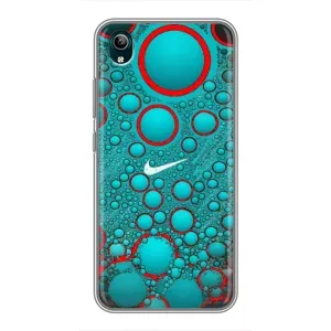 Силиконовый Чехол на ViVO Y1s с картинкой Nike (Найк зеленый)