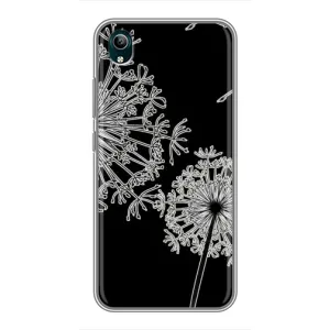Силіконовий Чохол з кульбабками на ViVO Y1s (Кульбаба)