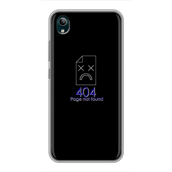 Чехол с рисунком «Ошибка 404» для Vivo Y1s