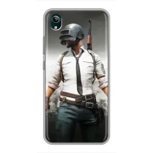 Чохол з картинкою "Герой Pubg" на ViVO Y1s (Пабг)