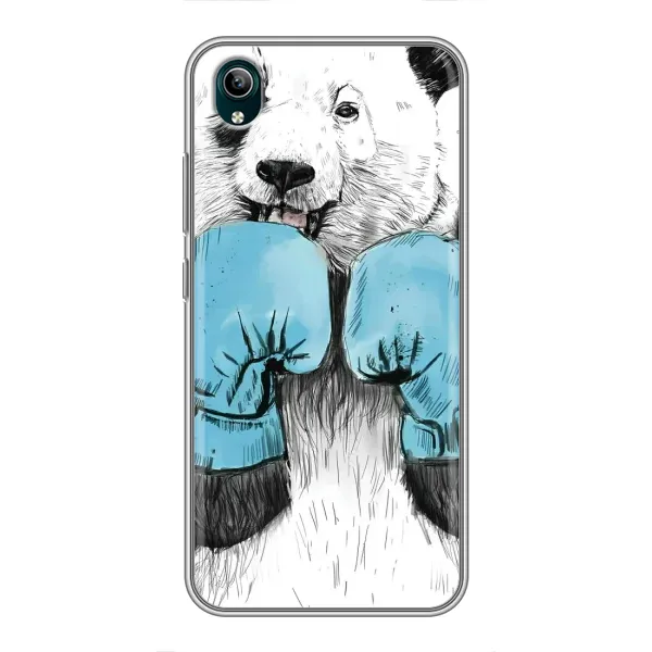 Чехол с рисунком «Панда боксер» для Vivo Y1s Чехол с рисунком «Панда боксер» для Vivo Y1s