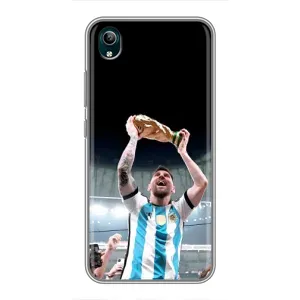 Чехлы Лео Месси Аргентина для ViVO Y1s (Счастливый Месси)