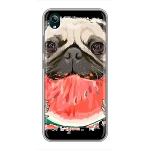 Чохол (ТПУ) Милі песики для ViVO Y1s (Смішний Мопс)