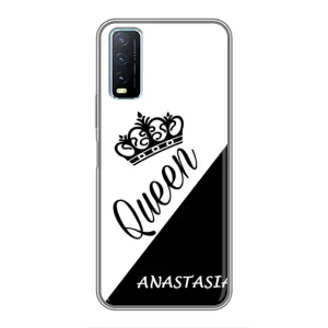 Именные Женские Чехлы для ViVO Y20 (ANASTASIYA)