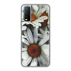 Чохол з ромашками на ViVO Y20 (Квіти Ромашки)