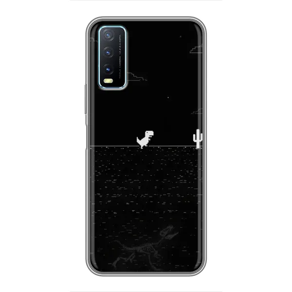 Чехол с рисунком «Динозаврик» для Vivo Y20 Чехол с рисунком «Динозаврик» для Vivo Y20