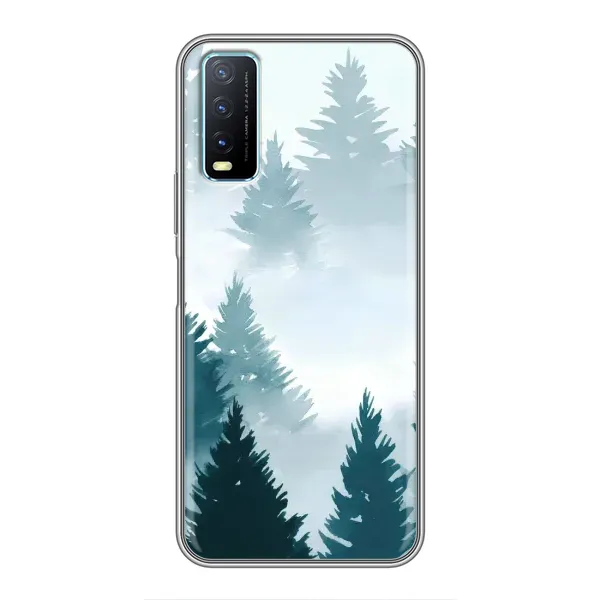 Чехол с рисунком «Горный лес» для Vivo Y20 Чехол с рисунком «Горный лес» для Vivo Y20