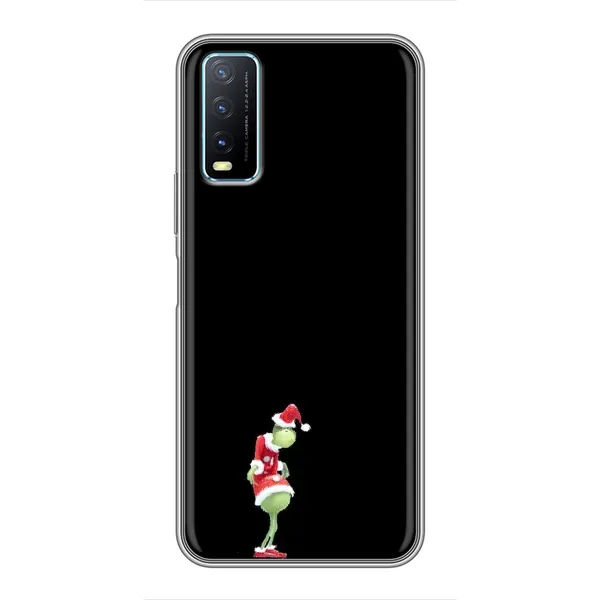 Чехол с рисунком «Гринч на чорном» для Vivo Y20