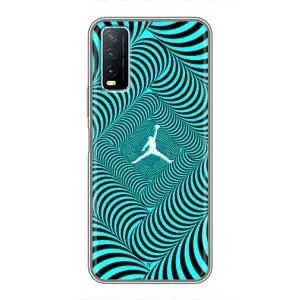 Силиконовый Чехол Nike Air Jordan на Виво Y20 (Jordan)