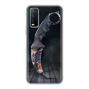 Чехол КИБЕРСПОРТ для ViVO Y20 (Кинжал КС ГО)