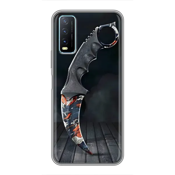 Чехол с рисунком «Кинжал КС ГО» для Vivo Y20 Чехол с рисунком «Кинжал КС ГО» для Vivo Y20